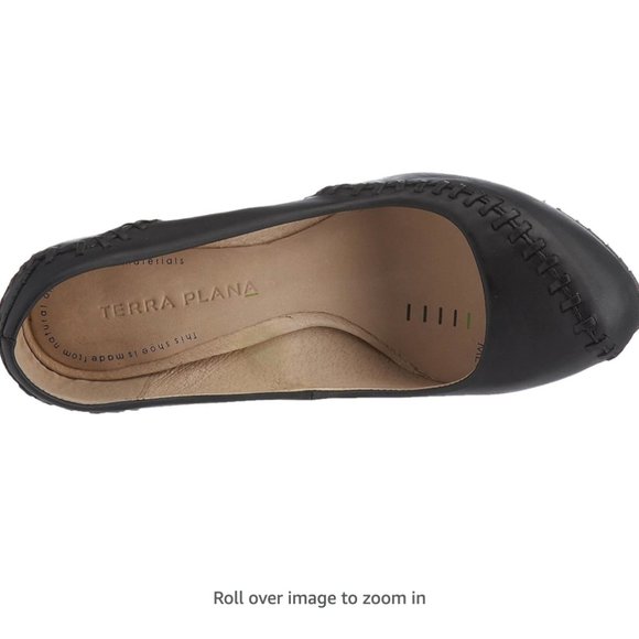 Terra Plana | Eco Friendly Women's Melito Pump - Black - Picture 4 of 9